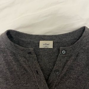 Cropped Cashmere Cardigan